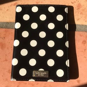 Kate Spade polka dot passport holder wallet